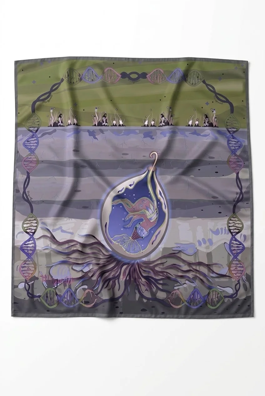 Earth / Design 01 — Textile photograph