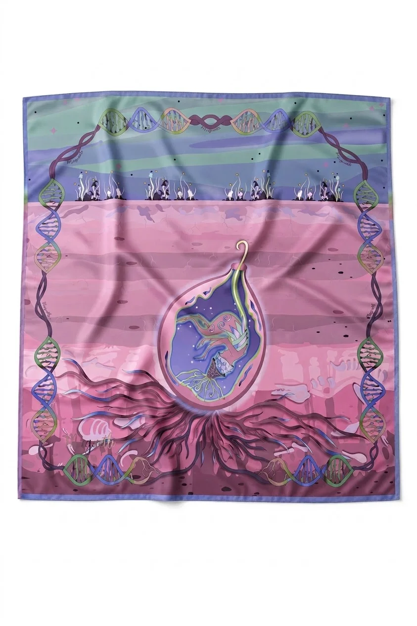 Earth / Design 02 — Textile photograph